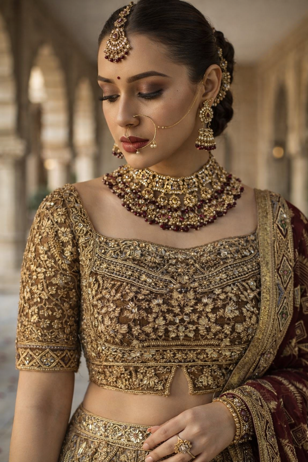Amber Wedding Lehenga