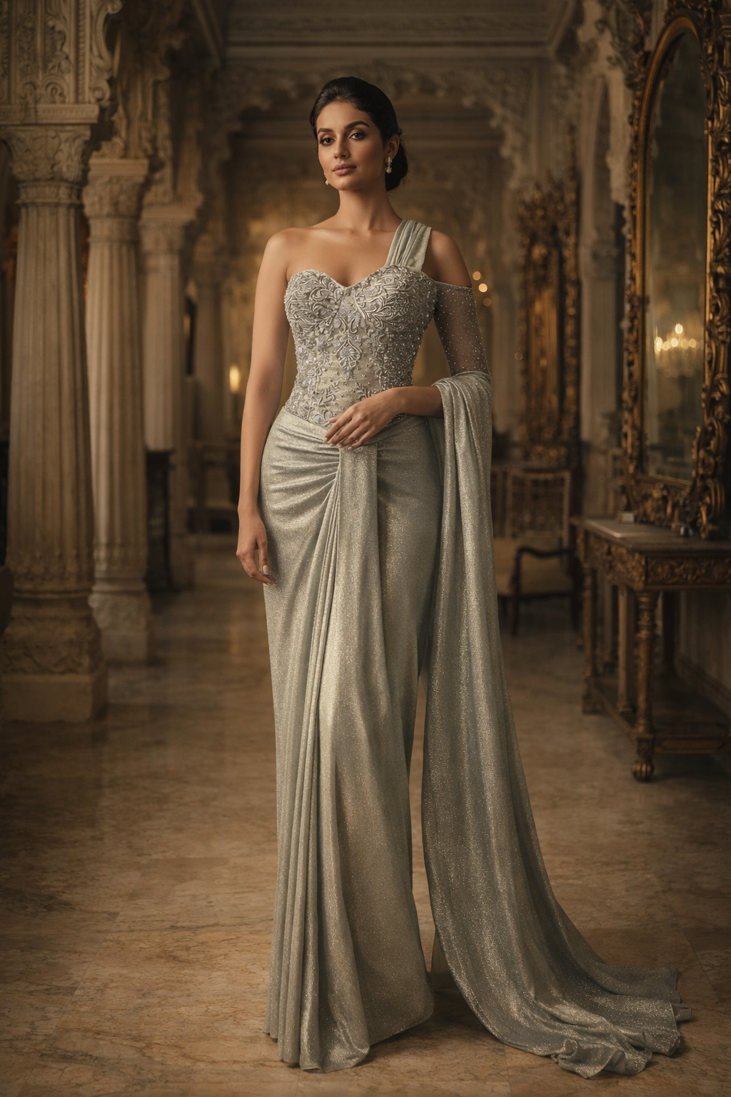 Celestial Frost Drape