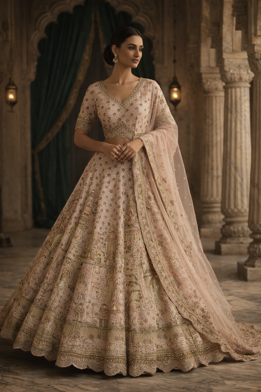 Rose Gold Palatial Heritage