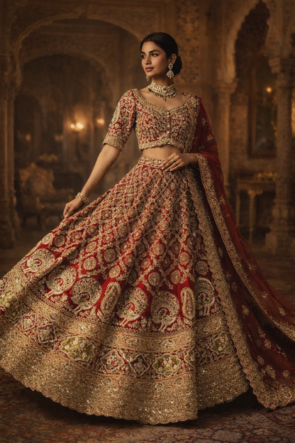 Ruby Imperial Peacock Heritage
