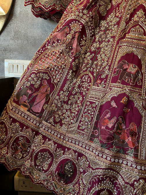 Complete embroidery