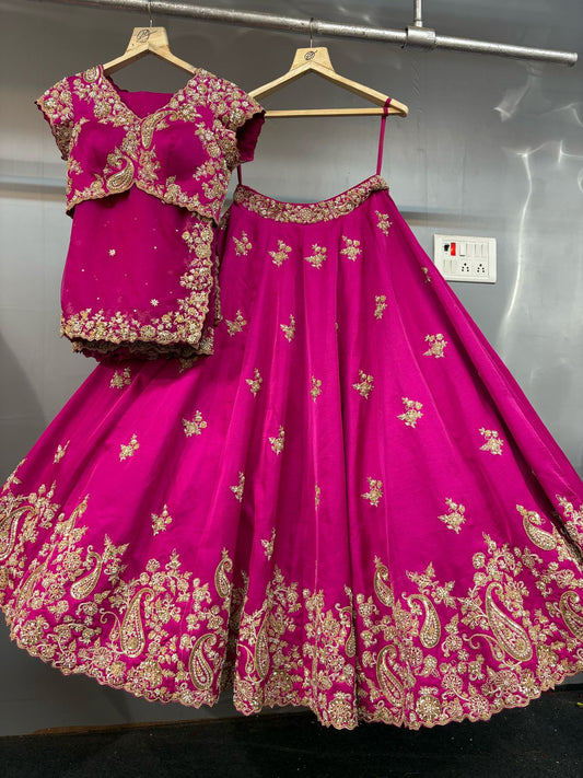 Fuchsia Paisley Heritage