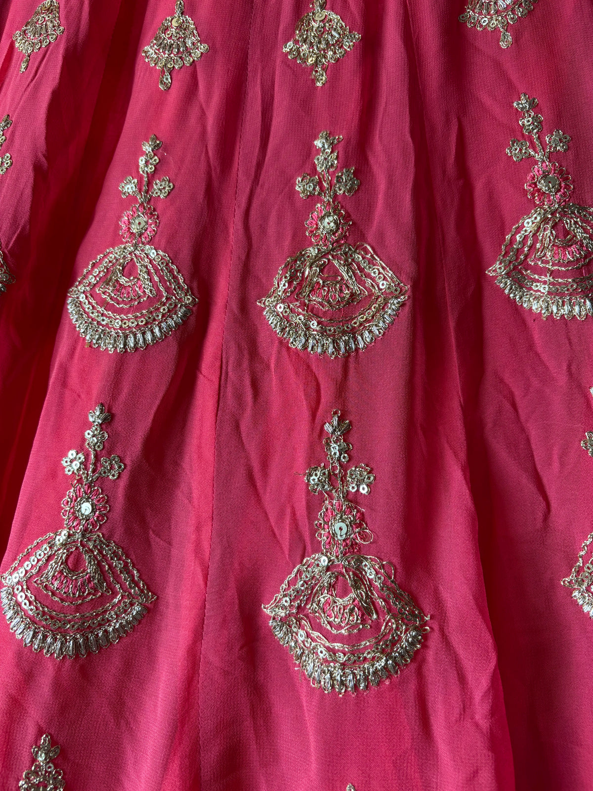 Crimson Statement Lehenga
