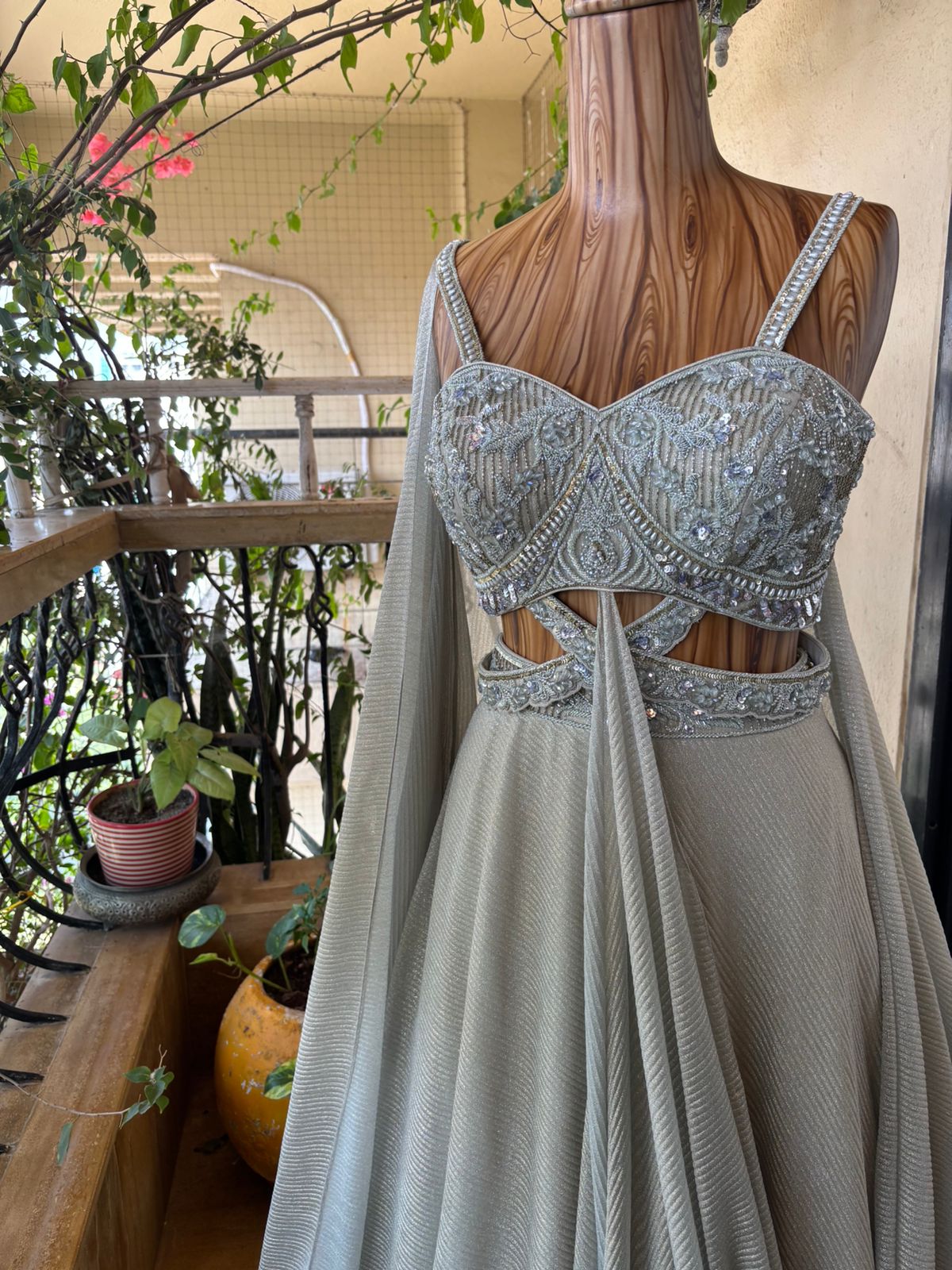 Silver Sage Drape Royale