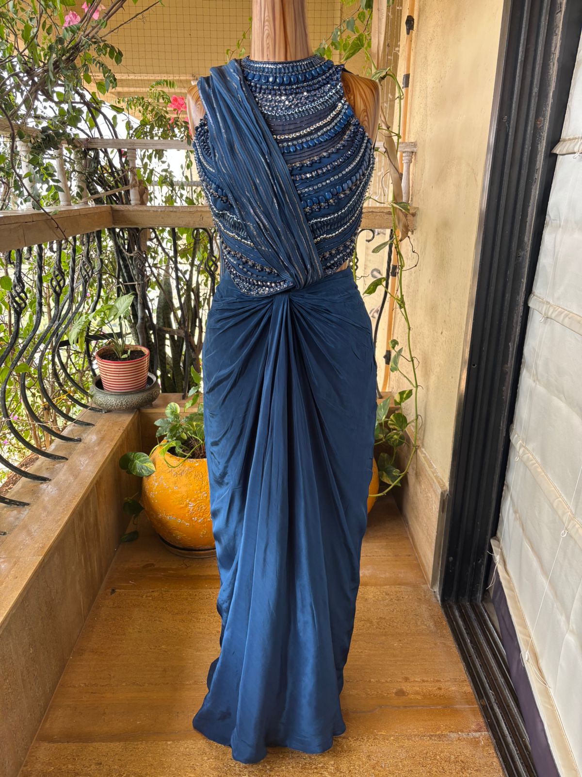 Midnight Neel Drape Couture