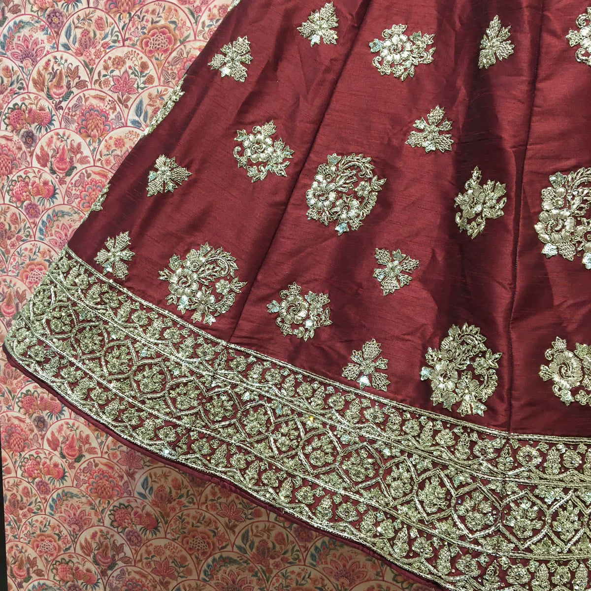 Wine Silver Jaal Heirloom